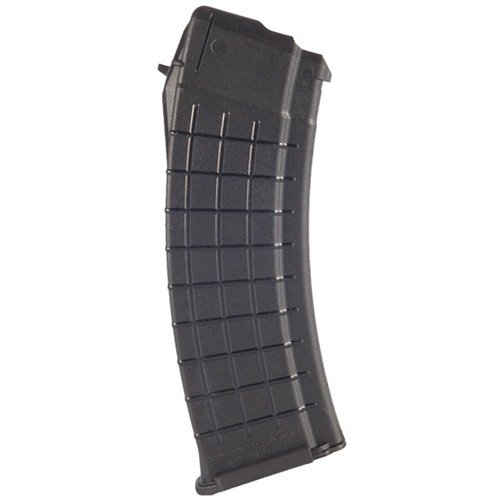 Das AK-74 30RD Magazin aus leichtem, verstärktem Polymer bietet zuverlässige Zuführung, einfache Handhabung und vollständige Reinigung für dein 5.45 x 39mm Gewehr.