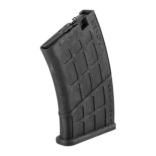 Die MOSIN NAGANT 10RD Magazine aus schwarzem Polymer bieten zuverlässige Zuführung, sind kompatibel mit den meisten Mosin-Nagant Gewehren und ermöglichen schnelles Nachladen.