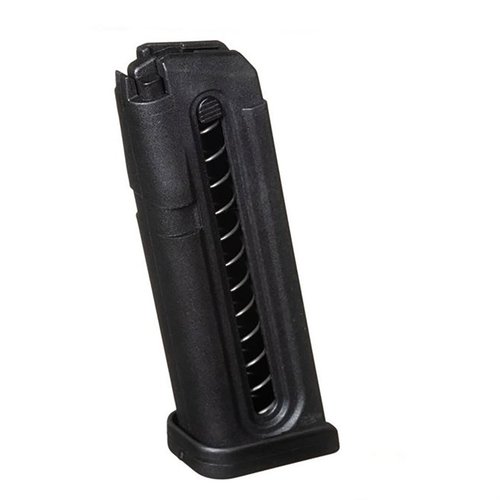 .22LR Magazin für Glock® 44 mit 18 Schuss, aus robustem DuPont™ Zytel® Polymer, mit spritzgegossenem Magazin-Follower und hitzebehandelter Feder.