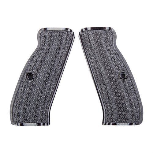 Verbessere deine CZ 75 mit den Pachmayr G-10 Tactical Pistol Grips: langlebig, rutschfest und wetterbeständig für optimalen Grip und Handling.