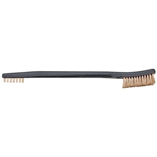 Die HOPPE'S Utility Brush mit Bronze-Borsten entfernt effektiv Verschmutzungen, erreicht schwer zugängliche Stellen und eignet sich ideal für kleine Teile.