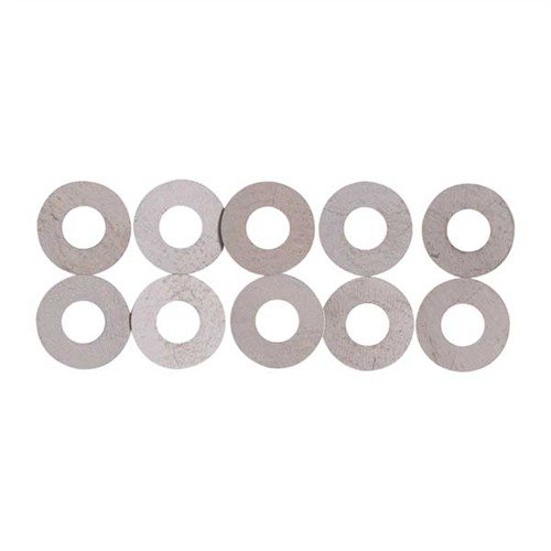 Verbessere den Abzug deiner S&W mit den #2 Power Sideplate Shims! Sie reduzieren das Spiel zwischen Hammer oder Abzug und der Seitenplatte für einen glatteren Ablauf.