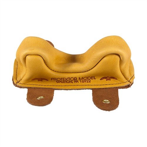 Die NO. 2 & 2C Regular Owl Ear Front Bags aus hochwertigem Leder bieten optimalen Halt, erlauben freies Gleiten der Waffe beim Rückstoß und sind perfekt für Varmint-Gewehre.