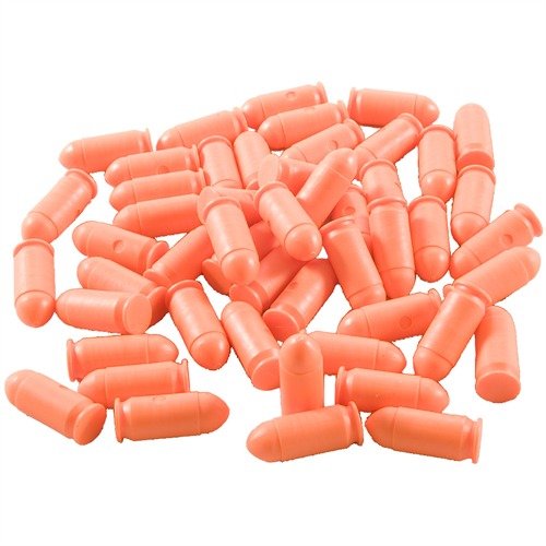 Die SAF-T-TRAINERS Dummy Rounds sind aus buntem Kunststoff und bieten ein einzigartiges Gefühl, um Verwechslungen mit echten Patronen zu vermeiden. Ideal für dein Training!