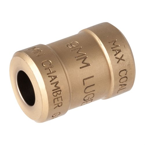 Mit dem RCBS Pistol Chamber / Cartridge Gauge kannst du schnell die Falllänge, den Durchmesser und die Gesamtlänge deiner Handladungen überprüfen.