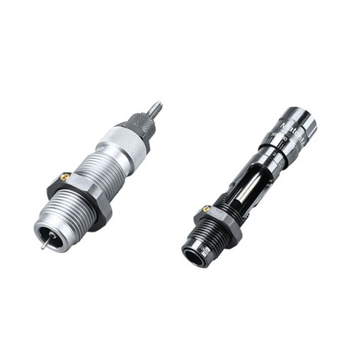 Die RCBS MatchMaster Competition Bushing Die Sets bieten präzises Full Length Sizing, einen titaniumnitride beschichteten Expander und ein benutzerfreundliches Bullet Seating System.