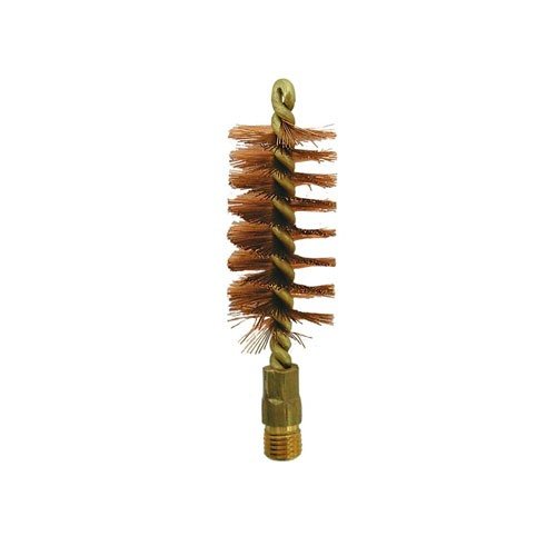 Die Dewey Shotgun Bronze Bore Brush hat Bronze-Borsten, Messingkerne und Standardgewinde für eine einfache Verbindung mit Dewey Shotgun Rods.