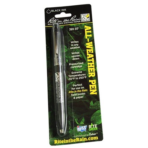 Die ALL-WEATHER STANDARD CLICK PENS von RITE IN THE RAIN sind perfekt für jedes Wetter. Mit nachfüllbarer Tinte kannst du jederzeit schreiben, egal wo du bist.