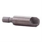 Der RCBS PILOT/NECK REAMER 6.5MM unterstützt den Cutter über den bearbeiteten Hülsenhals und ermöglicht gleichzeitiges Drehen von innen und außen.