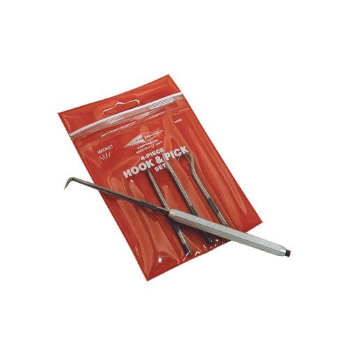 Das 5-teilige Hook and Pick Set von Sinclair International ist ideal zum Lösen von Federn, Ersetzen von O-Ringen und für enge Bereiche – mit einem starken Magnetgriff und hochwertigen Stahlspitzen.
