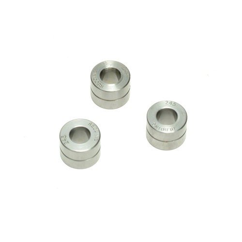 Die Redding 73 Style Steel Neck Bushings sind wärmebehandelt, handpoliert und bieten eine hohe Oberflächenhärte von Rc 60-62 für müheloses Sizing.