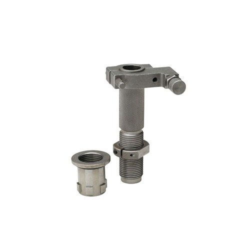 Die LOCK-N-LOAD AUTO PROGRESSIVE PRESS ermöglicht schnelles Wechseln von Dies und Zubehör, bietet eine präzise Pulvermessung und automatische Fallendienste für effizientes Nachladen.