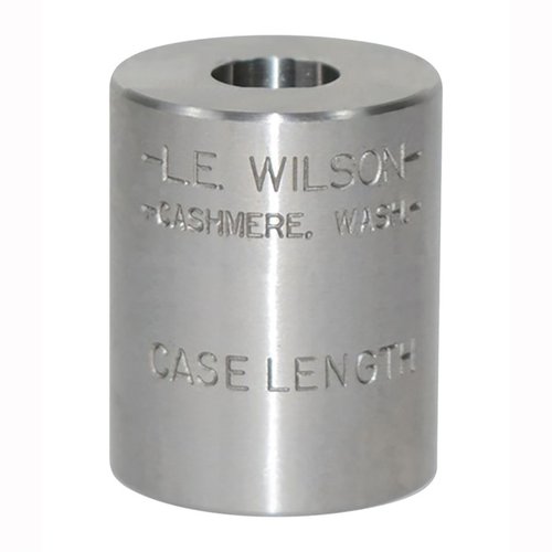 Der L.E. Wilson Case Length Gage ist ein präziser, nicht verstellbarer Zylinder, der dir hilft, die Gesamtlänge von Hülsen ohne Schulter genau zu überprüfen.