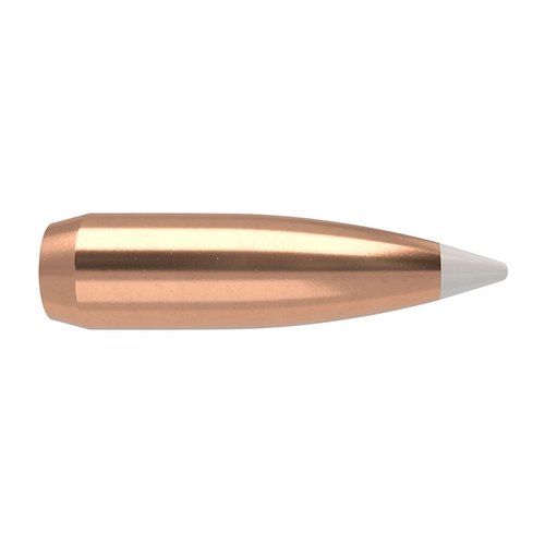 Die NOSLER ACCUBOND 30 Kaliber Geschosse bieten durch die weiße Polymer-Spitze präzise Schüsse, tödliche Penetration und gleichmäßige Expansion für maximale Zuverlässigkeit.