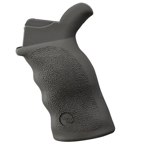 Der AR-15/AR-10 ERGO Tactical Deluxe Grip bietet eine verbesserte Ergonomie, eine rutschfeste Oberfläche und ist ideal für größere Hände – perfekt für nasse Bedingungen!