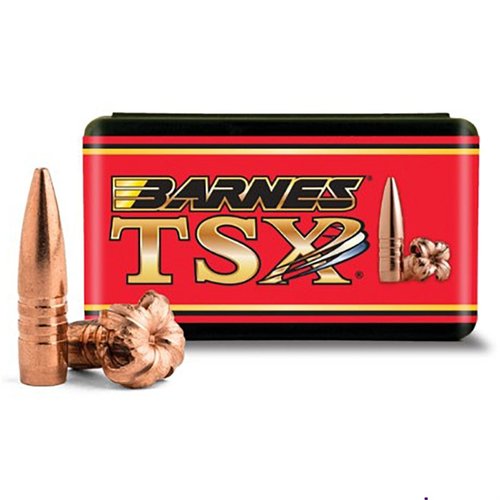 Die TRIPLE SHOT X® 7MM TSX Geschosse bieten extreme Eindringtiefe, 100% Gewichtserhalt und sind dank ihrer präzisen Rillen sehr genau und leistungsstark.