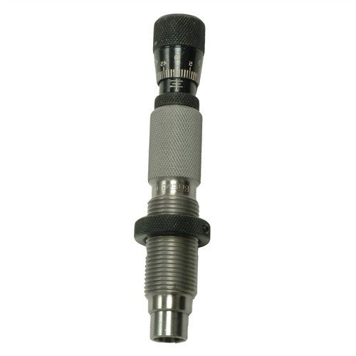 Der Redding Competition Seater Die bietet präzise, federbelastete Bullet Seating, micrometer Anpassung für einfache Tiefeneinstellung und ist mit den meisten progressiven Pressen kompatibel.