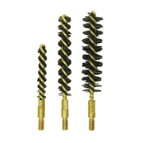 Mit dem Dozen Pack Nylon Rifle Brushes von Sinclair International erhältst du 12 hochwertige Nylonbürsten für dein 22 Caliber Gewehr, ideal für eine gründliche Reinigung.