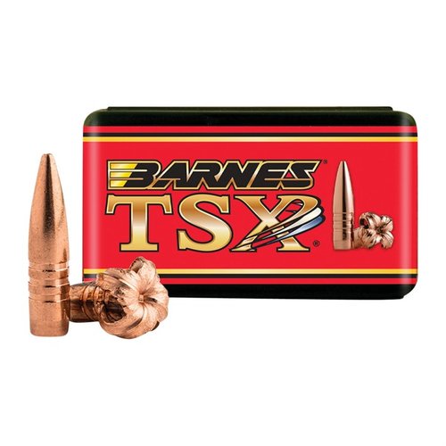 Die TRIPLE SHOCK X 7MM (0.284") Boat Tail Geschosse bieten hervorragende Präzision und Durchschlagskraft mit einer leichten 120GR Bauart für optimale Leistung auf der Jagd.