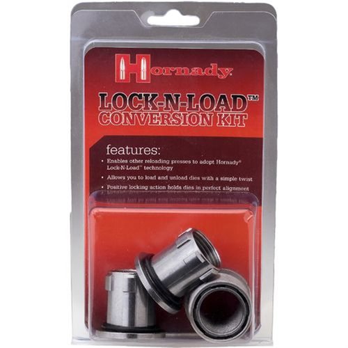 Mit dem Hornady Lock-N-Load Conversion Kit kannst du deine Presse einfach umrüsten, um Hornady Lock-N-Load Die Bushings zu verwenden. Enthalten sind 1 Umrüstbushing und 3 Die Bushings.