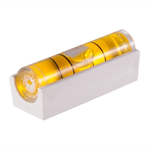 Der LINEAR BUBBLE LEVEL von SINCLAIR INTERNATIONAL ist kompakt, einfach zu montieren und hilft dir, deinen Rest top perfekt auszurichten, um den Cant-Effekt zu vermeiden.