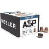 Die Nosler ASP 10MM JHP Geschosse bieten präzise, konsistente Leistung mit schneller Expansion dank der skived copper-alloy Jacket und dem reinen Bleikern.