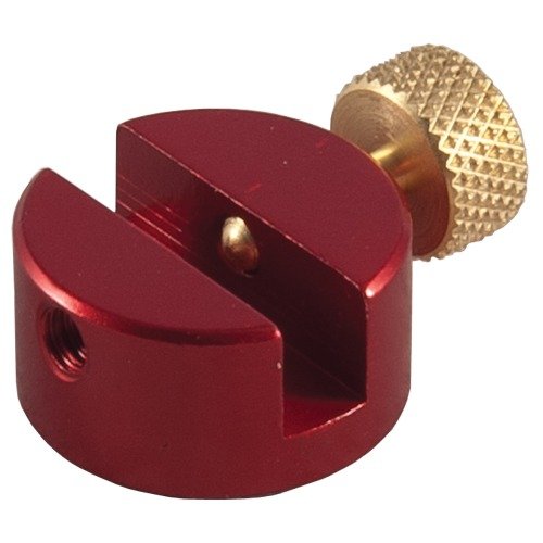 Das LOCK-N-LOAD Anvil Base Kit von Hornady bietet eine große Fläche für die Gehäuseköpfe, was die Messung von Ogive und Headspace erheblich erleichtert.