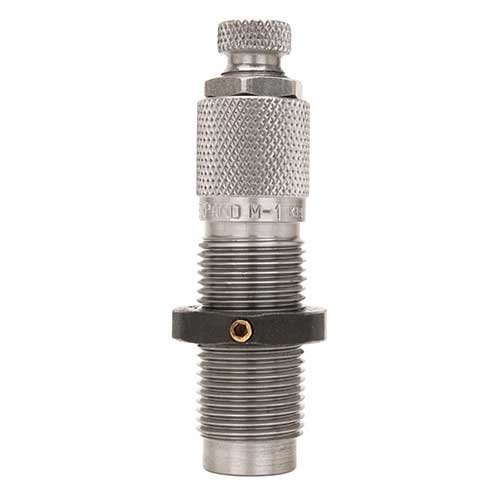 Der PISTOL 'M' DIES von LYMAN erweitert und flare den Hülsenmund für konsistentes Laden, schont das Material und verhindert das 