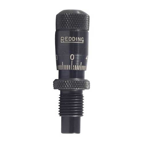 Mit dem Redding STANDARD BULLET SEATING MICROMETER erreichst du präzise und wiederholbare Sitztiefe für STD-Geschosse bis auf 1/1000 Zoll für maximale Genauigkeit.