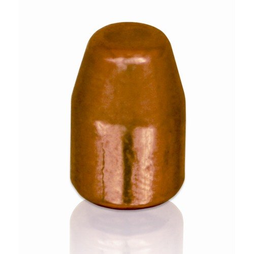 Die 125GR FLAT POINT Kugeln von Berry's sind mit 100% reinem Kupfer beschichtet, reduzieren Bleiausstoß und Fouling und bieten eine kostengünstige Alternative zu Jacketed Projectiles.