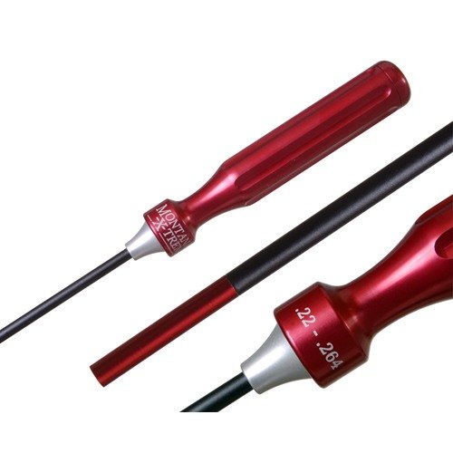 Die 1-teiligen, beschichteten Reinigungsstäbe aus Federstahl bieten maximale Stabilität und schützen den Lauf deiner Waffe vor Schmutz und Beschädigungen.