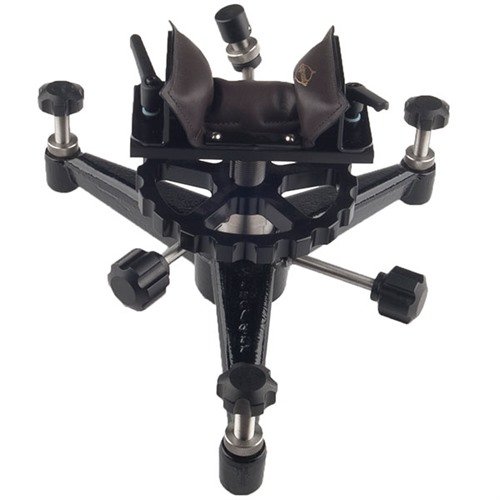 Der Sinclair Heavy Varmint Shooting Rest bietet robuste Bauweise, präzise Anpassungen und eine langlebige Konstruktion für optimale Schießleistung auf deinem Tisch.