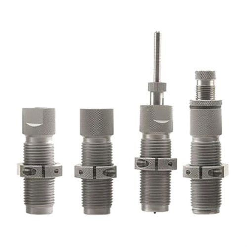 Mit dem Hornady 450 Bushmaster Custom Grade Full Length Die Set kannst du präzise Handladungen erstellen, dank der hochwertigen Verarbeitung und der problemlosen Funktionalität.