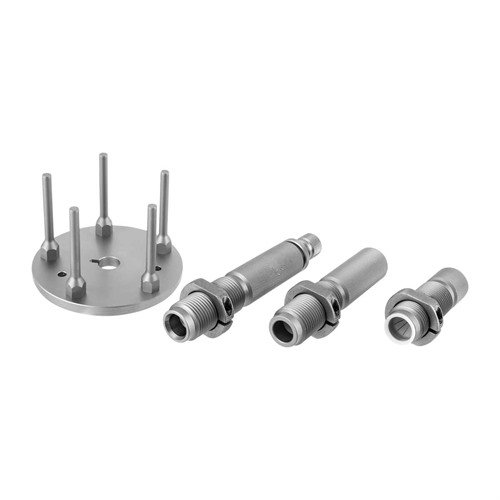 Mit dem Hornady® Lock-N-Load® AP™ Primer Pocket Swage Tool entfernst du schnell und sauber Crimps aus Zündlöchern und vermeidest Trimmabfälle.