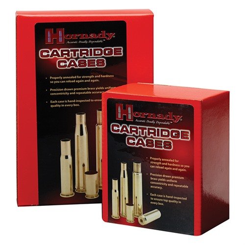Hornady unprimed Pistol Brass bietet enge Toleranzen, gleichmäßige Konzentrizität und konstante Gewichte für optimale Präzision und Geschwindigkeit beim Schießen.