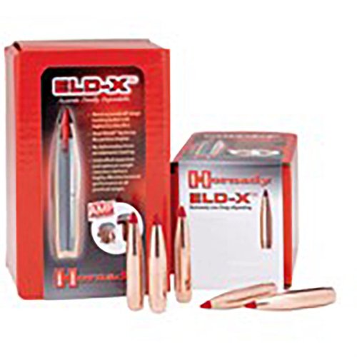 Die ELD-X® 6,5mm Kugeln bieten höchste Ballistik, kontrollierte Expansion und beeindruckende Leistung bei allen Entfernungen für präzises Jagen.