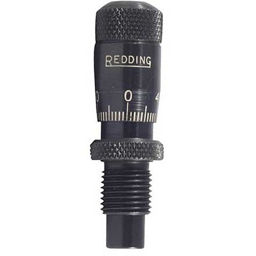 Mit dem Redding STANDARD BULLET SEATING MICROMETER erreichst du präzise und wiederholbare Geschossseiltiefen bis auf 1/1000 Zoll für maximale Genauigkeit.