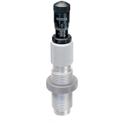 Der Redding FLAT BULLET SEATING MICROMETER ist ein praktischer Ersatz für Sitzstöpsel, der einfach zwischen Redding Seating Dies gewechselt werden kann.