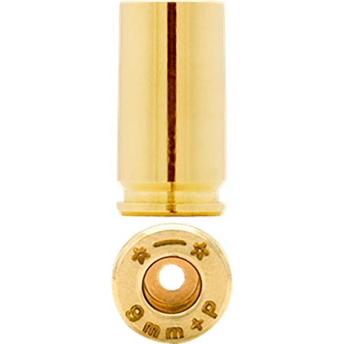 Die 9MM LUGER +P BRASS von STARLINE bietet höchste Qualität und Zuverlässigkeit, ideal für +P Ladungen, jedoch nicht für S&W Shield Pistolen empfohlen.