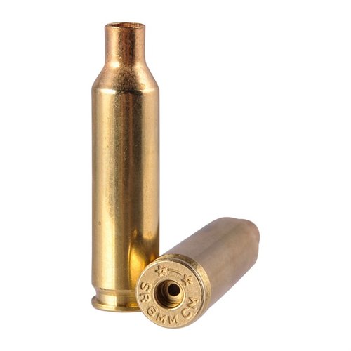 Die 6MM Creedmoor Small Primer Brass bietet hervorragende Ballistik, weniger Rückstoß und ermöglicht die Verwendung von Small Rifle Primers für mehr Geschwindigkeit und Druck.