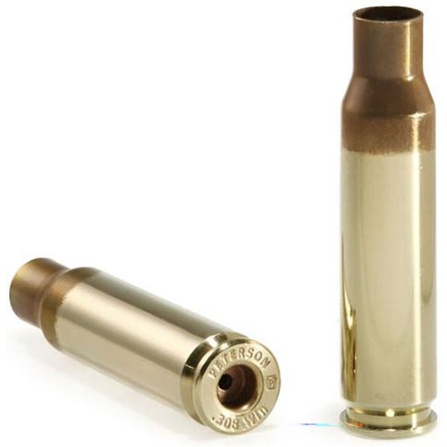 .308 Winchester Brass von Peterson bietet präzise, konsistente Hülsen mit modernen Technologien, erhältlich mit großen oder kleinen Zündlöchern für bessere Leistung.