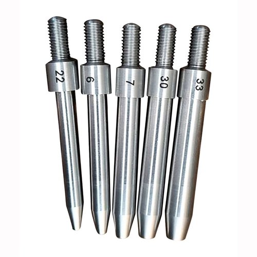 Die L.E. Wilson Expanding Mandrels sorgen für eine konsistente Nackendurchmesser bei neuen Hülsen und verbessern die Sitztiefe durch korrekte Nackenspannung.