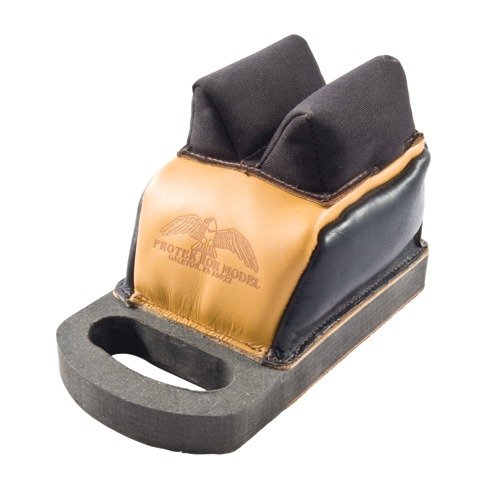 Der Deluxe Protektor Rear Bag bietet mit seinem stabilen, dicken Boden und dem integrierten Tragegriff optimale Unterstützung für F-Class und Feldschießen.