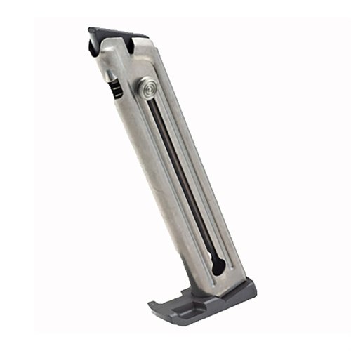 Der MARK IV™ 22/45™ Magazin bietet eine 10-Schuss-Kapazität, passt perfekt und sorgt für zuverlässiges Füttern in deinem Ruger® Mark IV™ 22/45™.