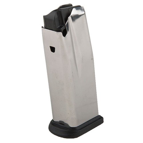 Die XD COMPACT 45ACP MAGAZINE bietet zuverlässige, glatte Zuführung, langlebigen Edelstahl und eine hohe Kapazität von 10 Schuss für deine Springfield XD.