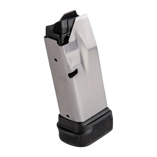 Die Springfield Armory HELLCAT 9mm Magazine sind OEM-Teile mit 11 und 13 Schuss Kapazität – perfekt für Zuverlässigkeit und Leistung beim Schießen.