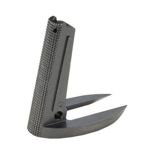 Das 1911 Mainspring Housing mit Magwell bietet eine 100% größere Öffnung für schnellere Magazinwechsel und besseren Grip durch 20 lpi Checkering.