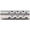 Der #3 Muzzle Brake 22 Kaliber von SHREWD reduziert den Rückstoß und das Mündungssteigen mit 42 Ports für maximale Kontrolle. Gunsmithing erforderlich.