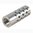 SHREWD #4 Muzzle Brake 22 Caliber 5/8-24 Chrome Moly Silver
