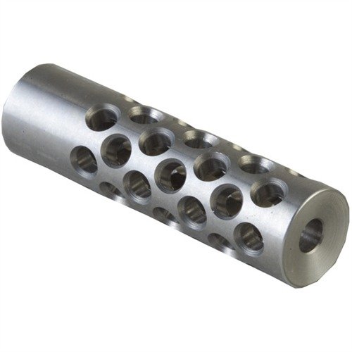 Der #2 Muzzle Brake 22 Kaliber reduziert Rückstoß und Mündungsauftrieb dank 42 Ports für maximale Kontrolle. Ideal für individuelle Anpassungen!